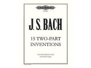 J. S. Bach "15 Two-Part Inventions" Guitar