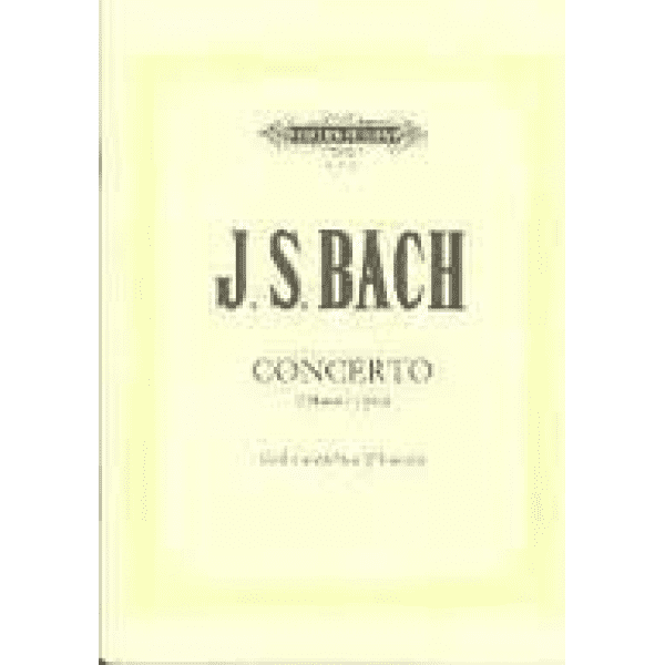 J. S. Bach Concerto in E major for two pianos