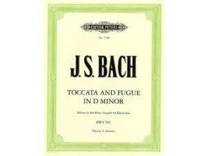 J. S. Bach "Toccata and Fugue in D minor" Piano