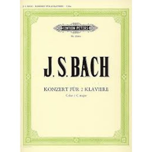 J. S. Bach Konzert/ Concerto for two pianos in C major