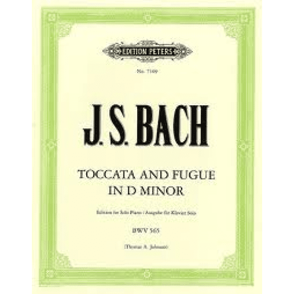 J. S. Bach "Toccata and Fugue in D minor" Piano