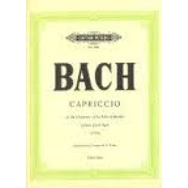 J. S. Bach "Capriccio", Piano