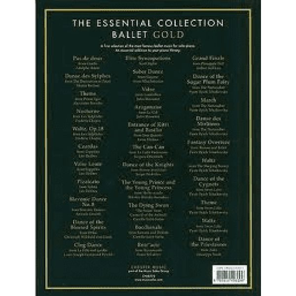 The Essential Collection Ballet Gold, CD Edition - Piano.