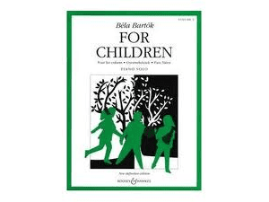 Bela Bartok "For Children" Vol 2. Piano