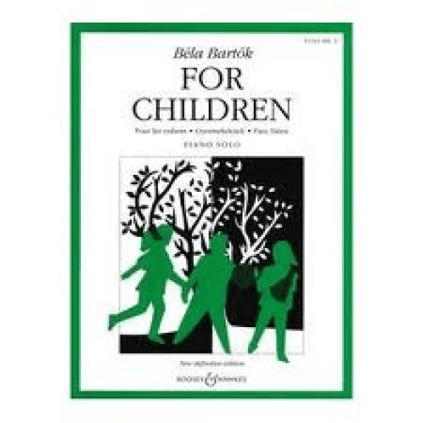 Bela Bartok "For Children" Vol 2. Piano