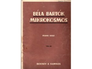 Bela Bartok "Mikrokosmos" Vol. 3, Piano