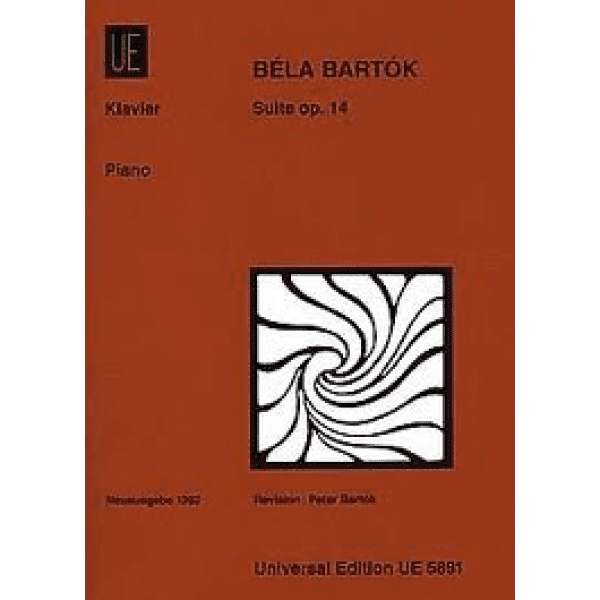 Bela Bartok "Suite op. 14" Piano