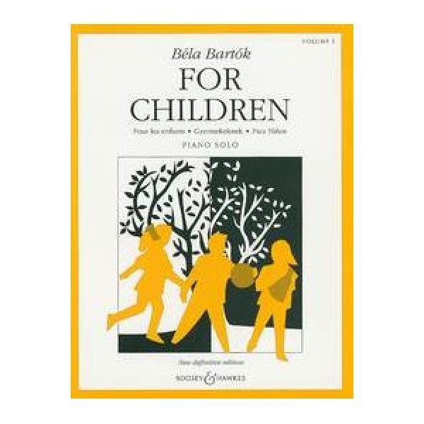 Bela Bartok "For Children" Vol. 1. Piano