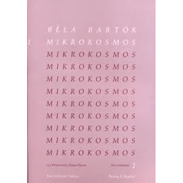Bela Bartok "Mikrokosmos" Vol.1. Piano.