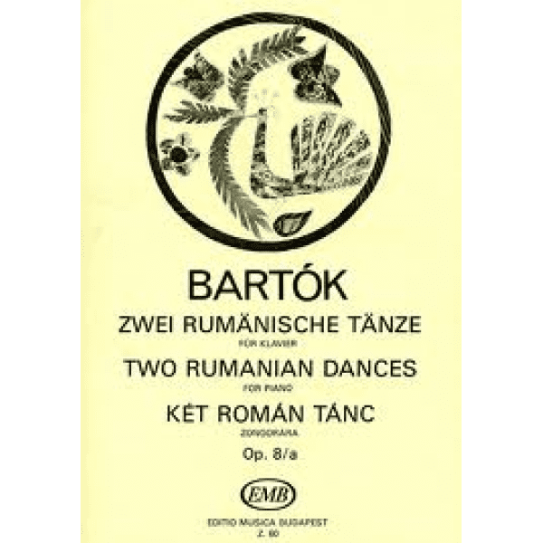 Bartok - Two Romanian Dances Op. 8/a for Piano