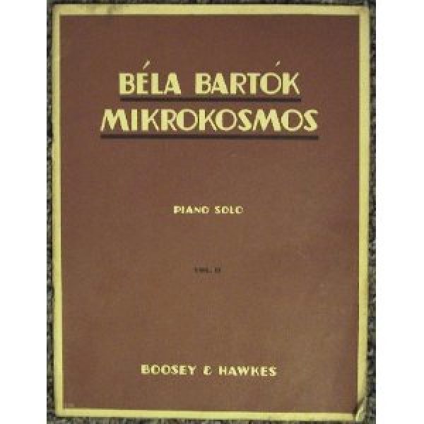 Bela Bartok "Mikrokosmos" Vol.2, Piano.