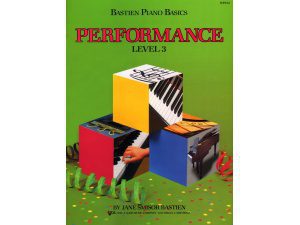 Bastien Piano Basics Level 3 "Performance WP213" (For The 7-11 year old beginner)