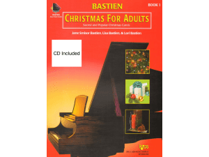 Bastien: Christmas for Adults (CD Included) - Book 1