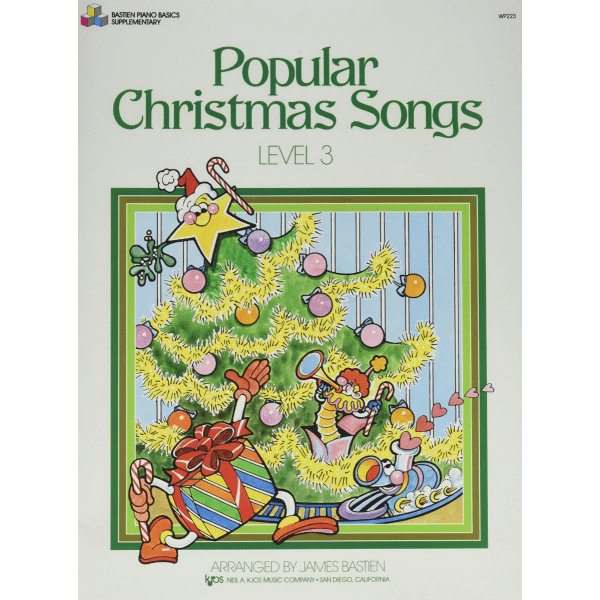 Bastien Piano Basics: Popular Christmas Songs Level 3