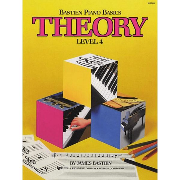 Bastien Piano Basics Level 4 "Theory"WP209(For The 7-11 year old beginner)
