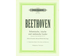 Beethoven: Selected Scottish, Irish and Welsh Folk Songs (Op. 108, WoO 152-157) - STB, Piano, Violin & Cello