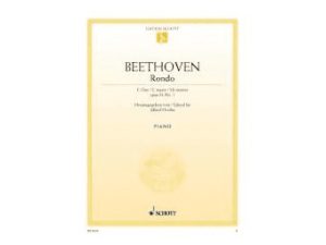Beethoven Rondo In C-Dur / C Major Opus 51, No. 1. Piano