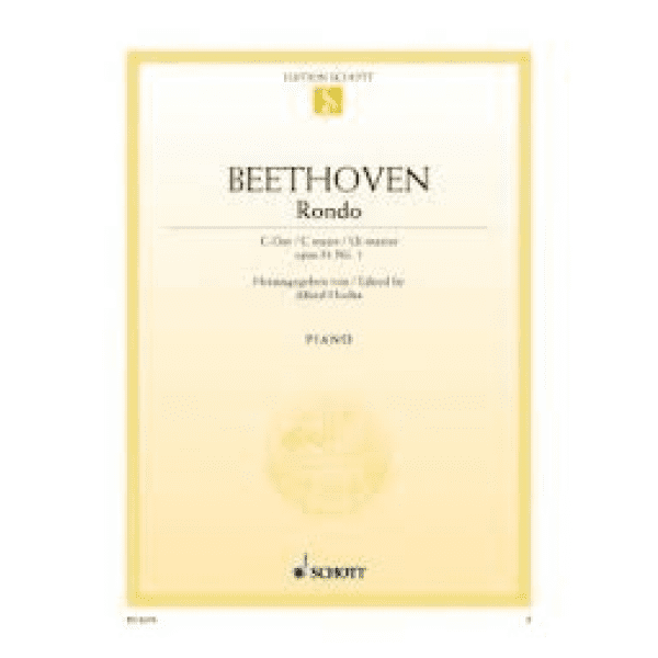 Beethoven Rondo In C-Dur / C Major Opus 51, No. 1. Piano