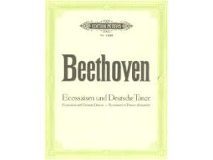Beethoven "Ecossaises and German Dances" Piano