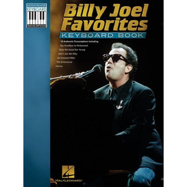 "Billy Joel Favorites" Keyboard Book