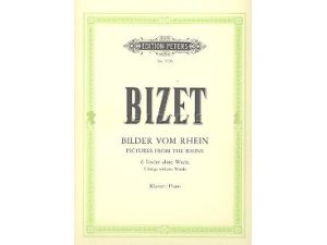 Bizet: Pictures from the Rhine - 6 Songs without Words (Piano)