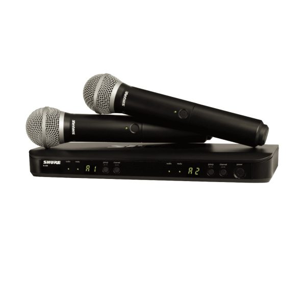 Shure BLX288/PG58 Dual Wireless Vocal System w/2 X PG58