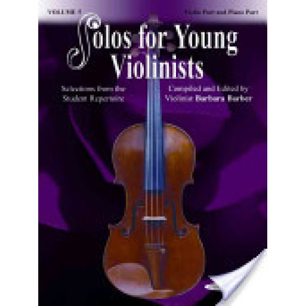 Solos for Young Violinists, Vol 5: Selections from the Student Repertoire (