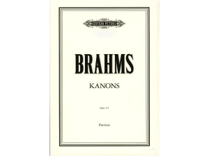 Johannes Brahms  Op. 113 for Female Voices 13 Canons for Choir