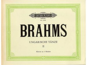 Brahms - Hungarian Dances Volume 2 for Piano Duet.