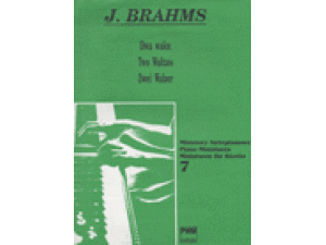 Brahms Two Waltzes - Piano.