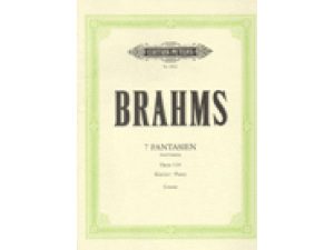 Brahms 7 Fantasien / Fantasias Op. 116 - Piano
