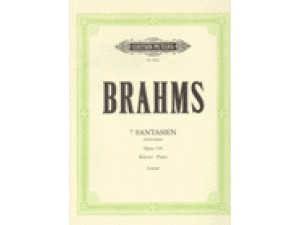 Brahms 7 Fantasien / Fantasias Op. 116 - Piano
