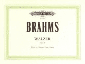 Brahms - Waltzes Op. 39 Piano Duet.