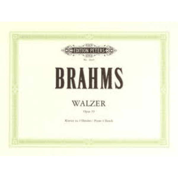 Brahms - Waltzes Op. 39 Piano Duet.