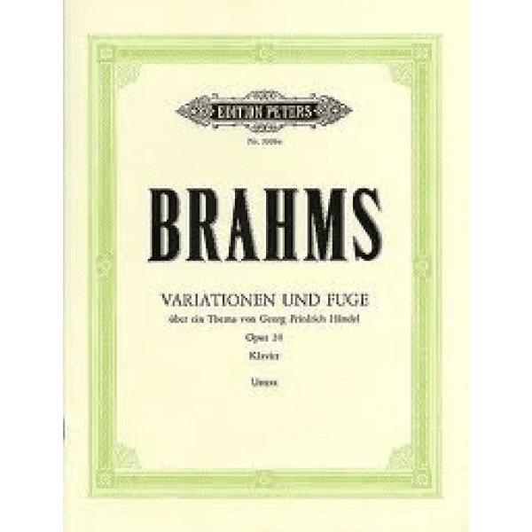 Brahms Variationen und Fuge Op. 24 - Piano