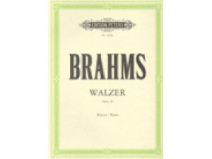 Brahms Walzer  Waltzes op. 39 - Piano