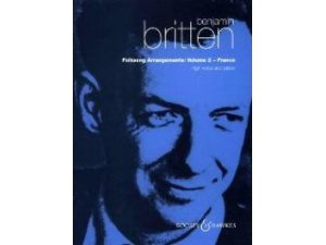Benjamin Britten: Folksongs Arrangements Volume 2 - France (High Voice and Piano)