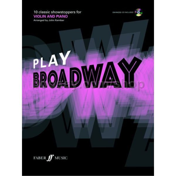 Play: Broadway (CD Included) - Violin & Piano