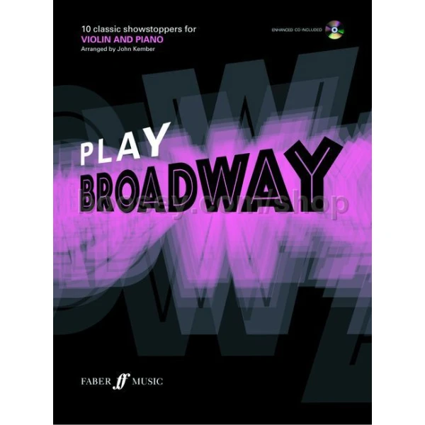 Play: Broadway (CD Included) - Violin & Piano