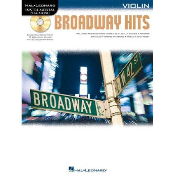 Instrumental Play-Along: Broadway Hits (CD Included) - Violin