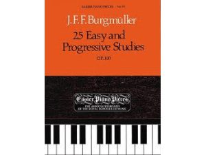 J. f. f. Burgmuller 25 Easy and Progressive Studies, Op. 100 - Piano