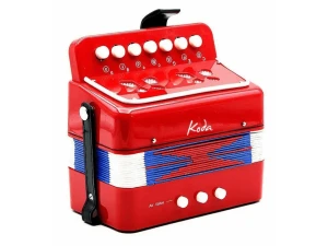 Koda 7 Button Childrens Accordion HC103A-Red