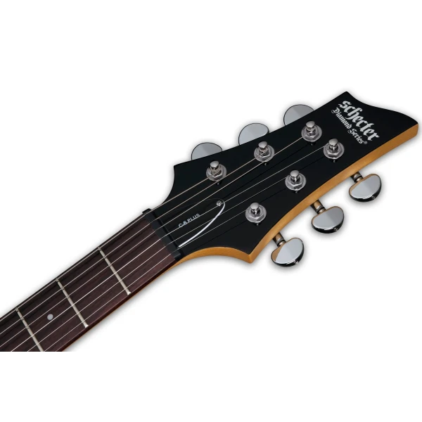 Schecter C-6 Plus Electric Magenta - Image 4