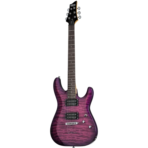 Schecter C-6 Plus Electric Magenta