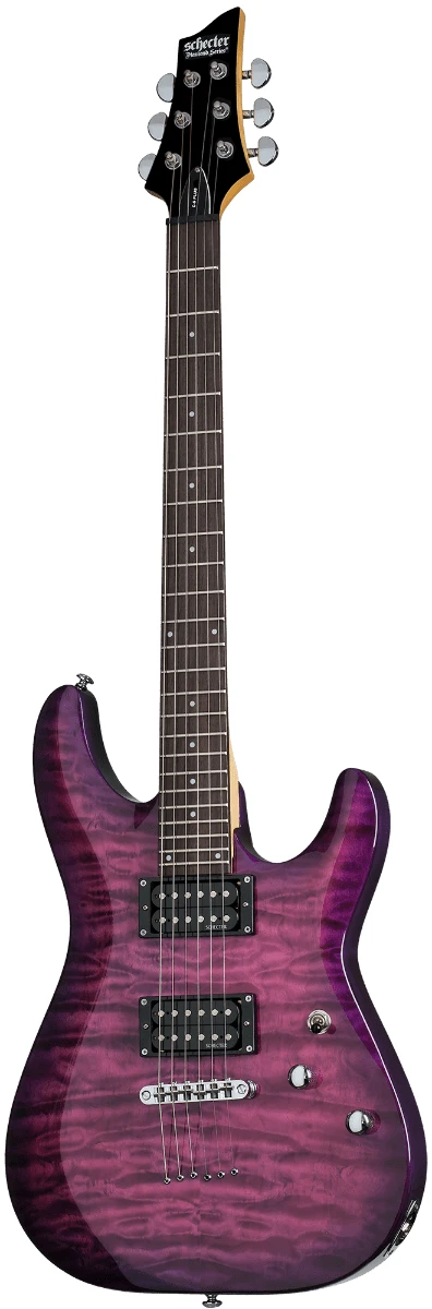 Schecter C-6 Plus Electric Magenta