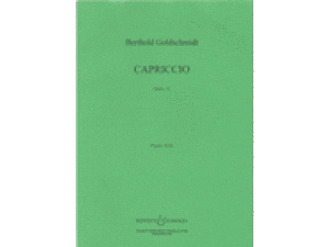 Berthold Goldschmidt Capriccio Op. 11 - Piano.