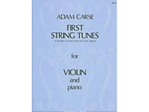 First String Tunes: A Graded Collection of Easy Pieces for Violin & Piano - Adam Carse