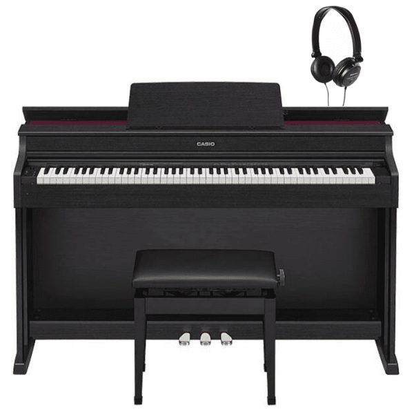 Casio AP-470 Celviano Digital Piano Home Set - Black - Image 2