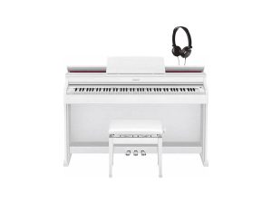 Casio AP-470WE Celviano Digital Piano Home Set - White