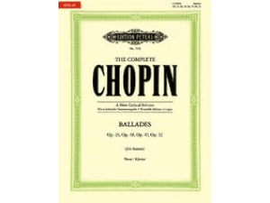 The Complete Chopin Ballades Op. 23, 38, 47, 52. - Piano